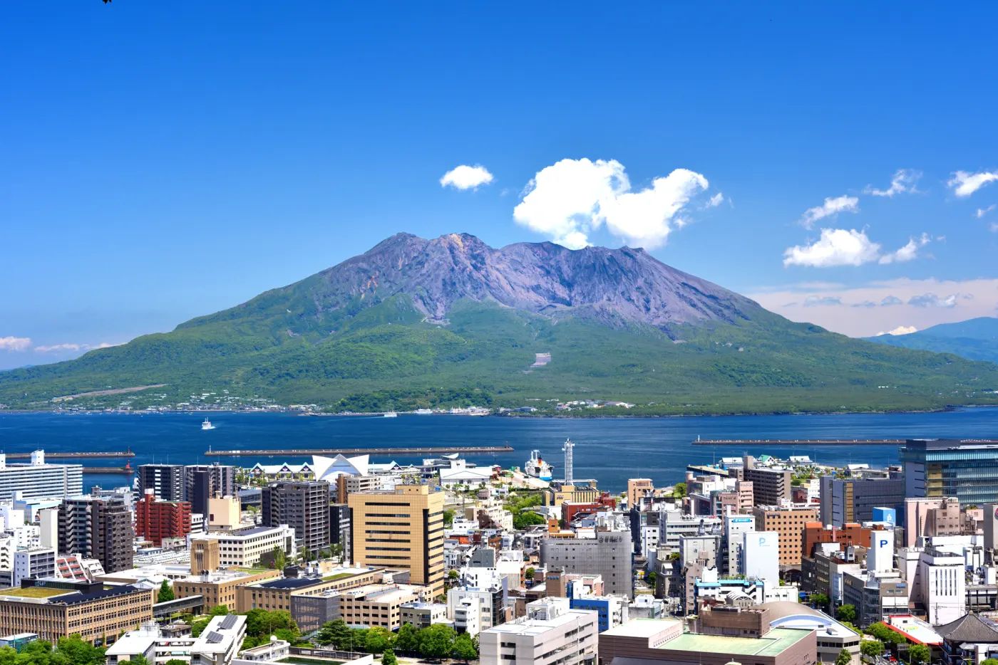 Volcan Sakurajima au Japon